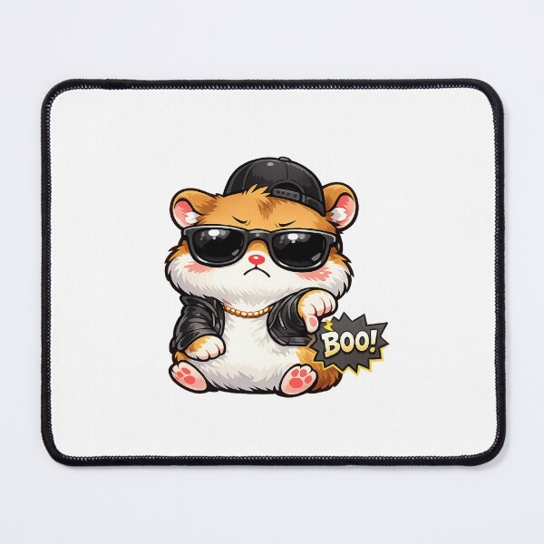 Item preview, Boo Cool Hamster designed and sold by odkocreative.