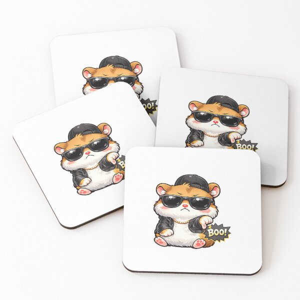 Item preview, Boo Cool Hamster designed and sold by odkocreative.
