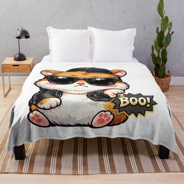 Item preview, Boo Cool Hamster designed and sold by odkocreative.