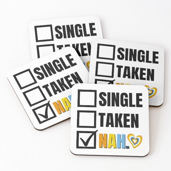 Item preview, Aroace Pride Relationship Status - Nah designed and sold by humnoo.