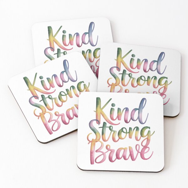 Item preview, Kind Strong Brave designed and sold by jkrphoto.