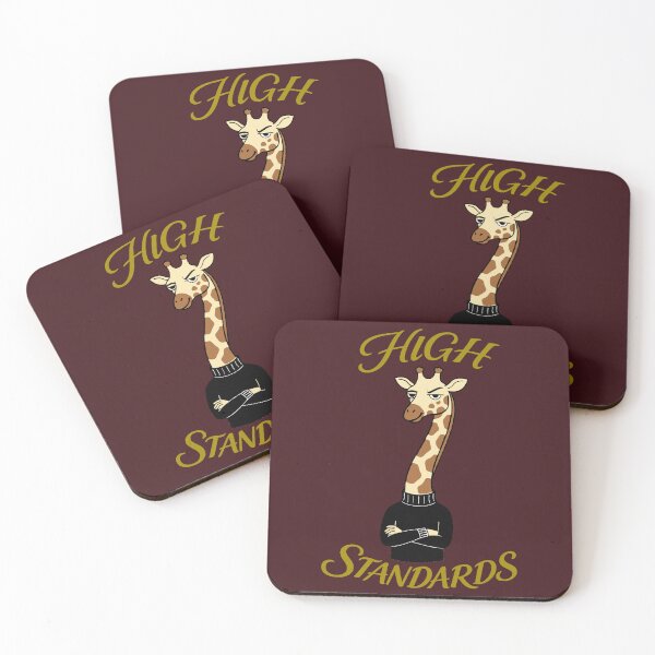 Item preview, High Standards - Sophisticated Giraffe designed and sold by Regal Rev.