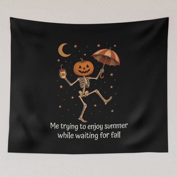 Item preview, Me Trying To Enjoy Summer While Waiting For Fall Halloween designed and sold by BornBorn.