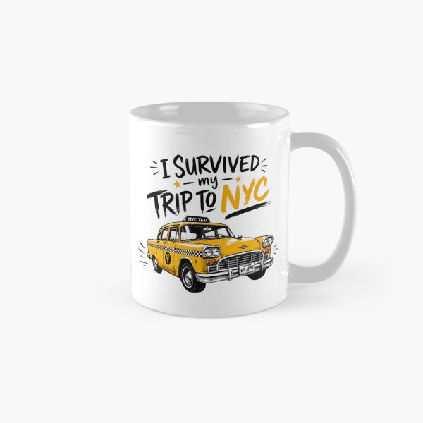 Item preview, I Survived My Trip to NYC - Funny New York City Taxi Outfit designed and sold by baseballja.