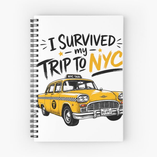 Item preview, I Survived My Trip to NYC - Funny New York City Taxi Outfit designed and sold by baseballja.