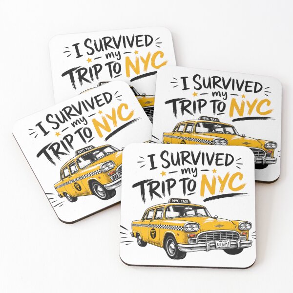 Item preview, I Survived My Trip to NYC - Funny New York City Taxi Outfit designed and sold by baseballja.