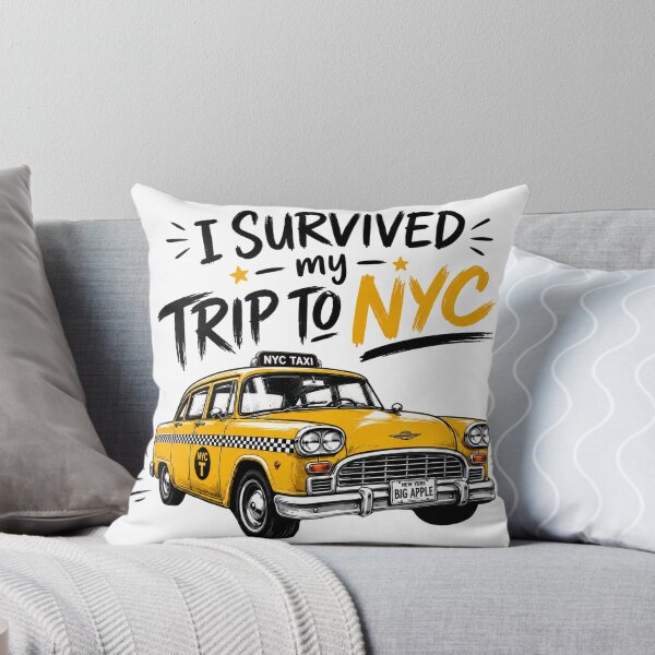 Item preview, I Survived My Trip to NYC - Funny New York City Taxi Outfit designed and sold by baseballja.