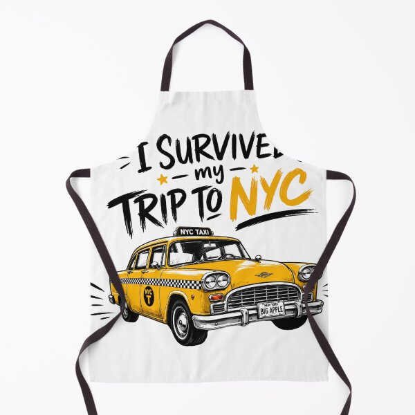 Item preview, I Survived My Trip to NYC - Funny New York City Taxi Outfit designed and sold by baseballja.
