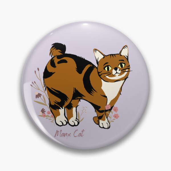 Item preview, Cute Manx Cat designed and sold by AnulaArt.