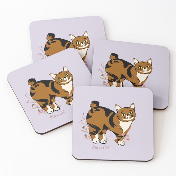 Item preview, Cute Manx Cat designed and sold by AnulaArt.