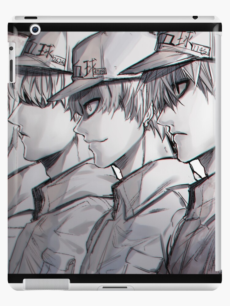 White Blood Cell  Hataraku Saibou (Cells at Work) iPad Case