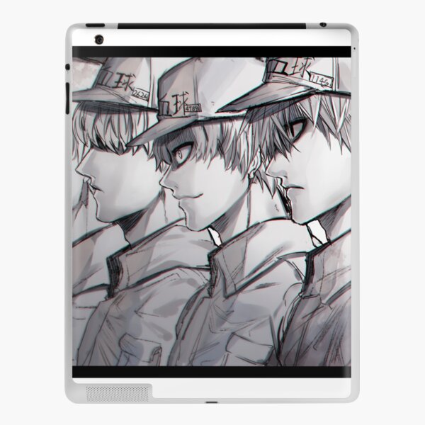 White Blood Cell  Hataraku Saibou (Cells at Work) iPad Case