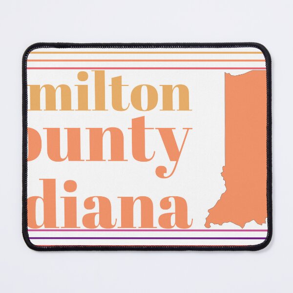 Item preview, Hamilton County Indiana Highlighted on State Map designed and sold by TheIconSmith.