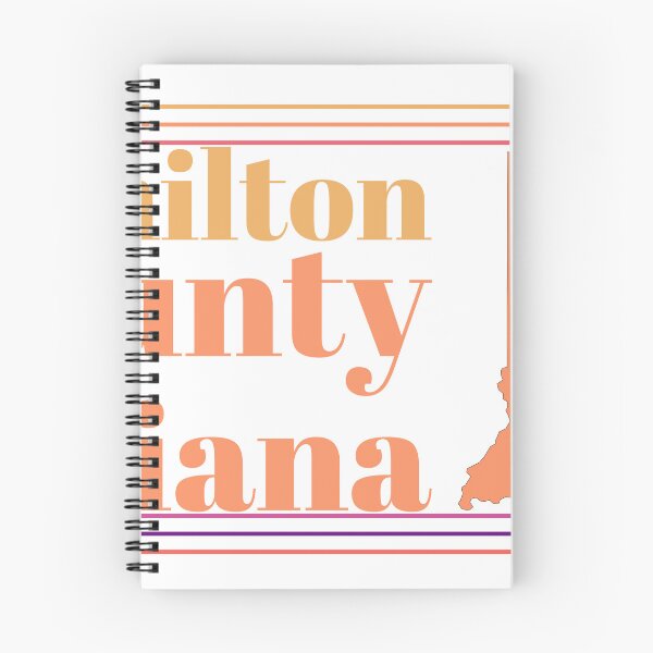 Item preview, Hamilton County Indiana Highlighted on State Map designed and sold by TheIconSmith.