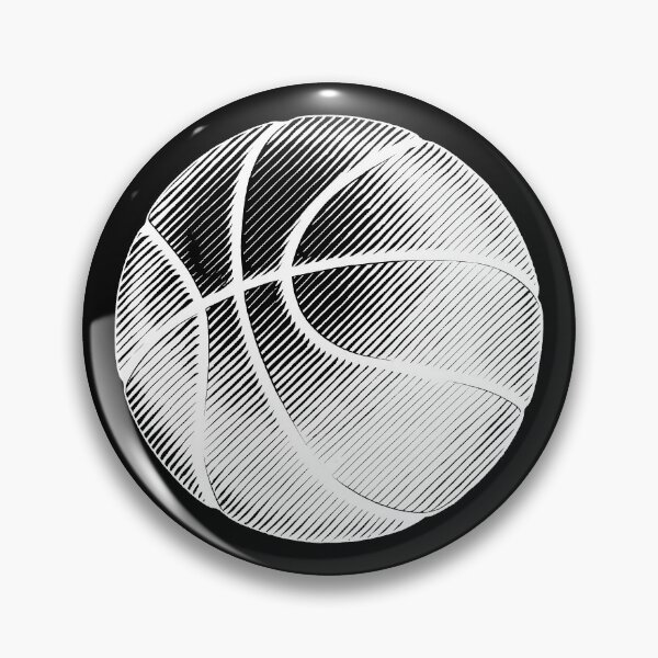 Item preview, White Basketball Line Art Illustration designed and sold by pattern-archive.