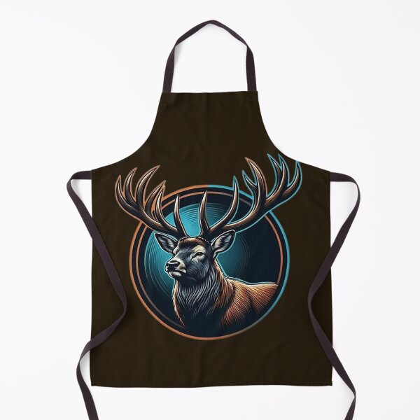 Item preview, Majestic Deer Emblem – Wildlife Art designed and sold by Dogandesighn.