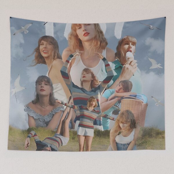 Item preview, Dreamy Vintage Pop Star Collage Aesthe Poster designed and sold by VolkmanMateo.