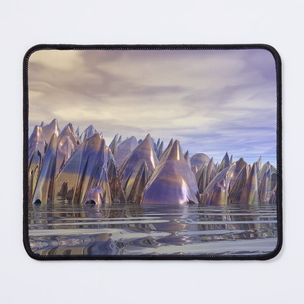 Item preview, Futuristic Metallic Landscape designed and sold by Phil Perkins.