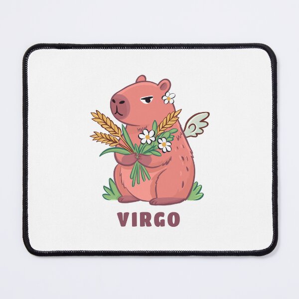 Item preview, Cute Virgo Capybara Zodiac | Kawaii Astrology Animal designed and sold by Iqrapixels.