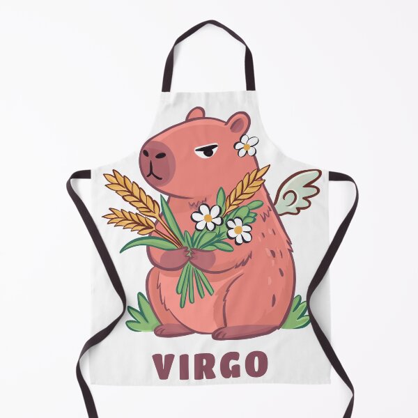 Item preview, Cute Virgo Capybara Zodiac | Kawaii Astrology Animal designed and sold by Iqrapixels.