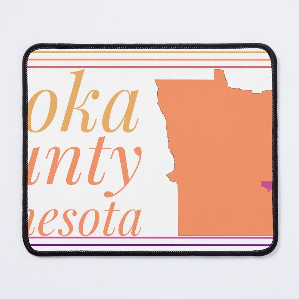 Item preview, Anoka County Minnesota Highlighted on State Map designed and sold by TheIconSmith.