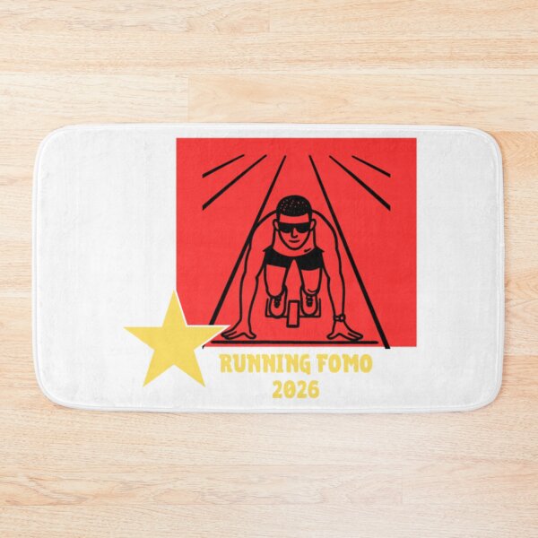 Item preview, Running Fomo 2026 Sprinter Athlete Red Frame Graphic designed and sold by ftawelo.