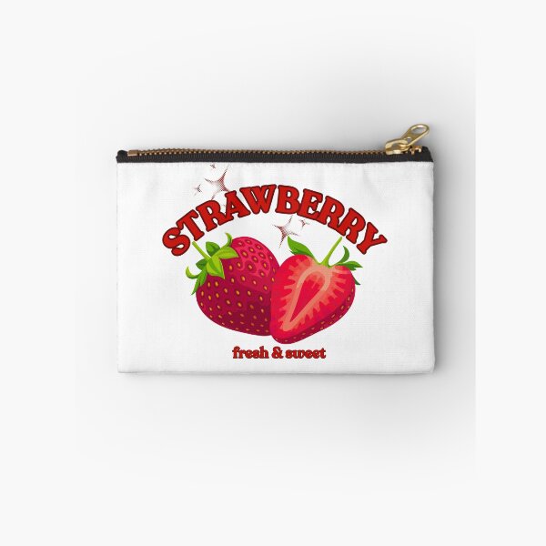 Item preview, Fresh & Sweet Strawberry Sticker | Cute Kawaii Berry Fruit Aesthetic | Summer Fruit Illustration designed and sold by AeraArts.