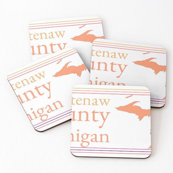 Item preview, Washtenaw County Michigan Highlighted on State Map designed and sold by TheIconSmith.