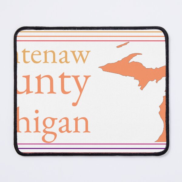 Item preview, Washtenaw County Michigan Highlighted on State Map designed and sold by TheIconSmith.