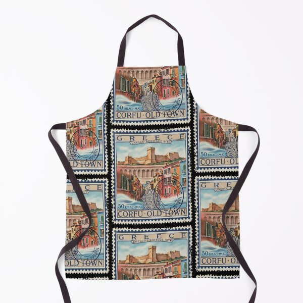 Item preview, Corfu Old Town Venetian Fortress Stamp Sticker designed and sold by stickercuffs.