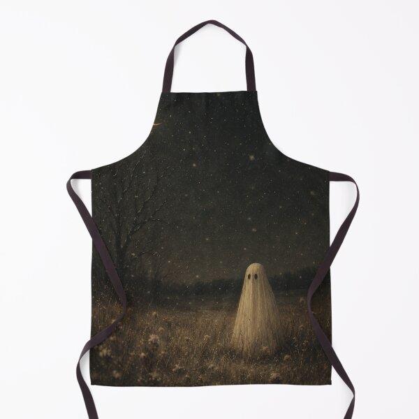 Item preview, Ghost In The Field At Night – Dark Aesthetic Ghost Art – Vintage Spooky Ghost Print – Halloween Ghost Art – Witchy Dark Cottagecore designed and sold by @SHINTOSARTSTORE.