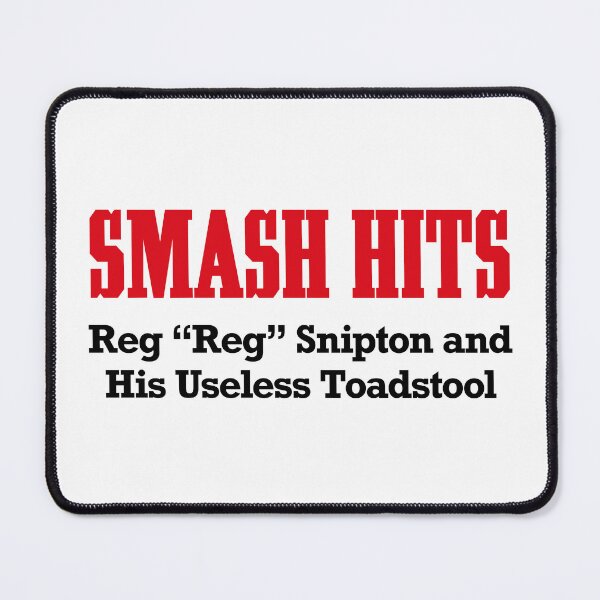 Item preview, ndvh Smash Hits - Reg “Reg” Snipton and His Useless Toadstool designed and sold by Nik’s T-Shirts.