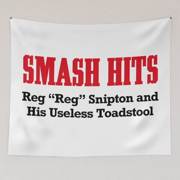 Item preview, ndvh Smash Hits - Reg “Reg” Snipton and His Useless Toadstool designed and sold by Nik’s T-Shirts.