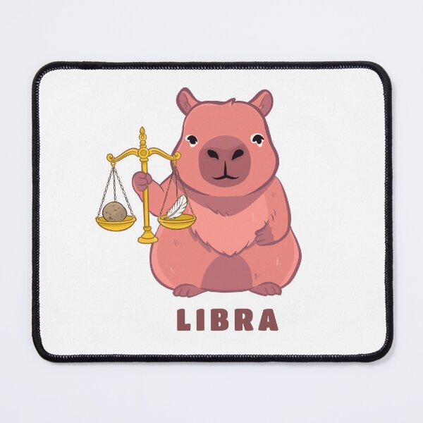 Item preview, Cute Libra Capybara Zodiac | Kawaii Astrology Animal designed and sold by Iqrapixels.