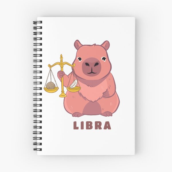 Item preview, Cute Libra Capybara Zodiac | Kawaii Astrology Animal designed and sold by Iqrapixels.