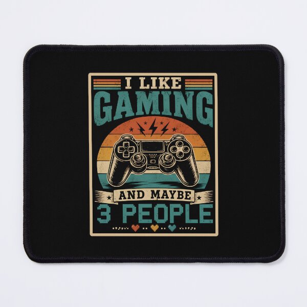 Item preview, I Like Gaming And Maybe 3 People designed and sold by Canvas-Whispers.