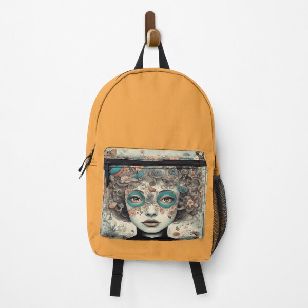 Item preview, Art Nouveau Nature Portrait with Floral Harmony designed and sold by FotoworldEdel.