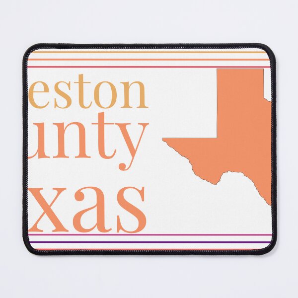 Item preview, Galveston County Texas Highlighted on State Map designed and sold by TheIconSmith.