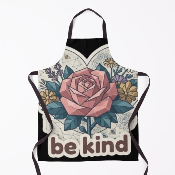 Item preview, Be Kind colourful flowers designed and sold by Red Canvas.