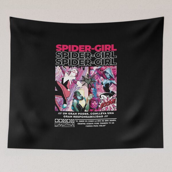 Item preview, Alternative Comic Collage Female Web Hero Retro Poster designed and sold by Krasnovaovaova.
