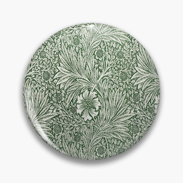 Item preview, William Morris Vintage Green Flower Pattern Exhibition designed and sold by FaizArtShop.