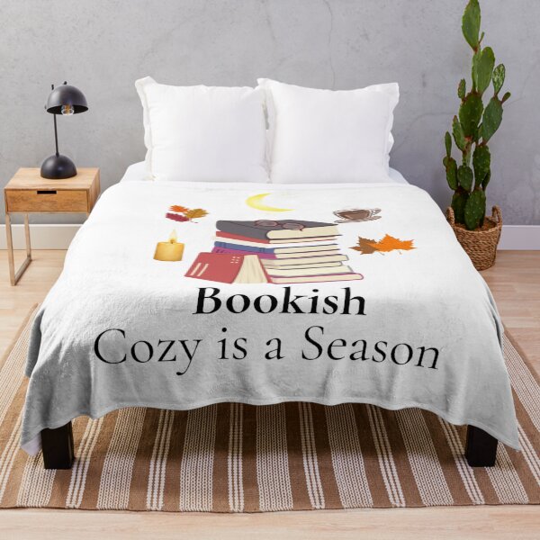 Item preview, Bookish Cozy Reading Autumn Books Design designed and sold by rafi18.