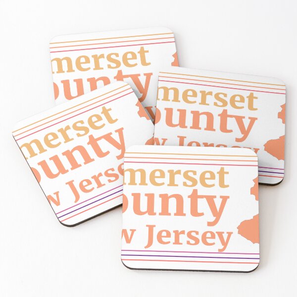 Item preview, Somerset County New Jersey Highlighted on State Map designed and sold by TheIconSmith.