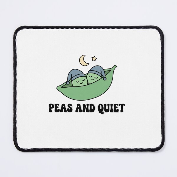 Item preview, Peas and Quiet Cute Sleeping Peas designed and sold by GoofyShopp.
