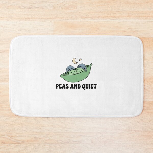 Item preview, Peas and Quiet Cute Sleeping Peas designed and sold by GoofyShopp.