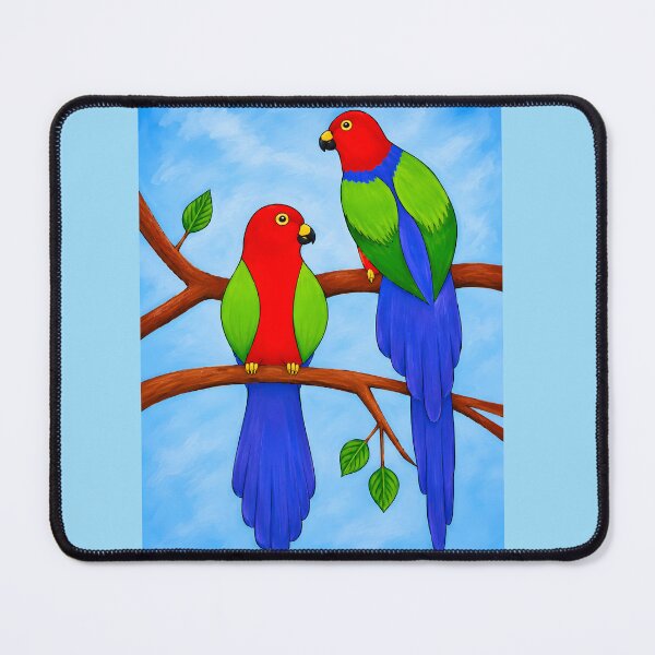 Item preview, Parrots (art by Dina R.)  designed and sold by Dina R. Art.