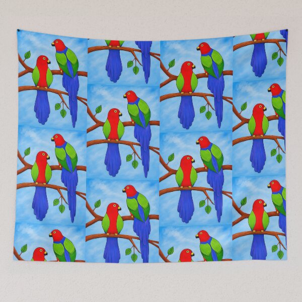 Item preview, Parrots (art by Dina R.)  designed and sold by Dina R. Art.
