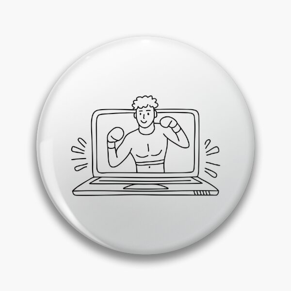 Item preview, A laptop screen paused during an uppercut move in training footage designed and sold by rasagamastore.