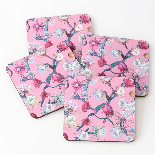 Item preview, Cactus Flowers (pastel pink setting) designed and sold by Reinvented Decors.