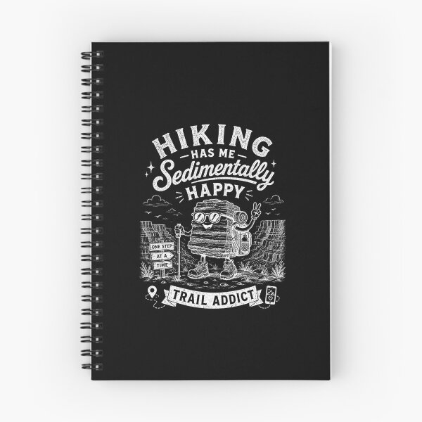 Item preview, Hiking has me sedimentally happy  designed and sold by Peerless-Prime.